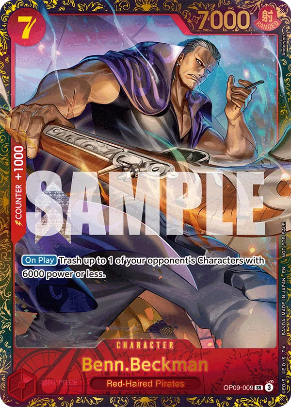 Benn.Beckman, One Piece Promotion Cards OP09-009
