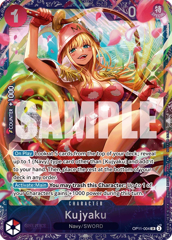 Kujyaku, One Piece Promotion Cards OP11-004