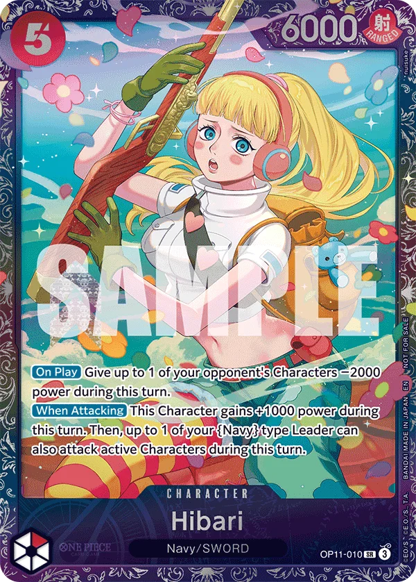 Hibari, One Piece Promotion Cards OP11-010