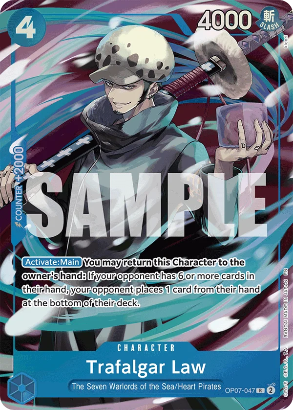 Trafalgar Law, One Piece Promotion Cards OP07-047