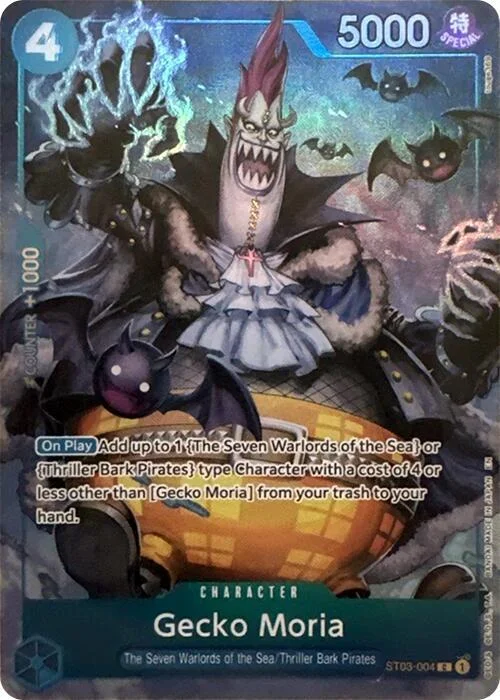 Gecko Moria, One Piece Promotion Cards ST03-004
