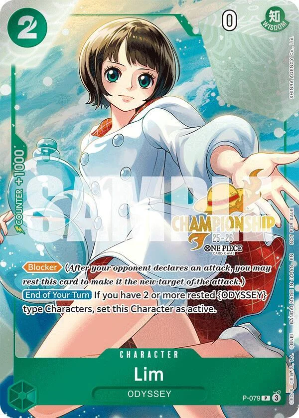 Lim, One Piece Promotion Cards P-079