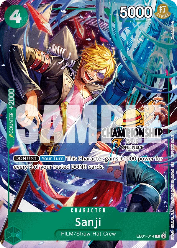 Sanji, One Piece Promotion Cards EB01-014