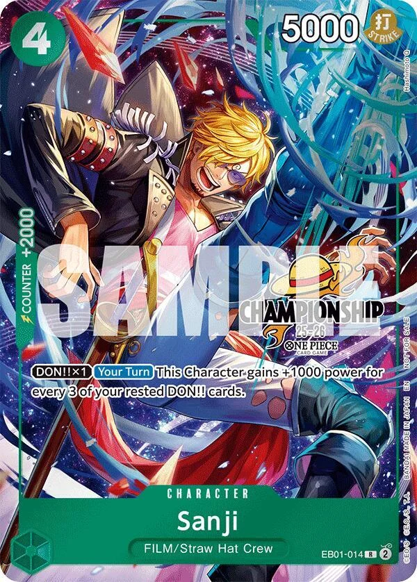 Sanji, One Piece Promotion Cards EB01-014