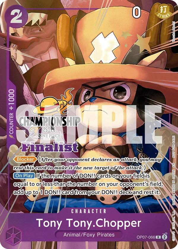 Tony Tony.Chopper, One Piece Promotion Cards OP07-066