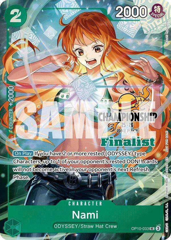 Nami, One Piece Promotion Cards OP10-033