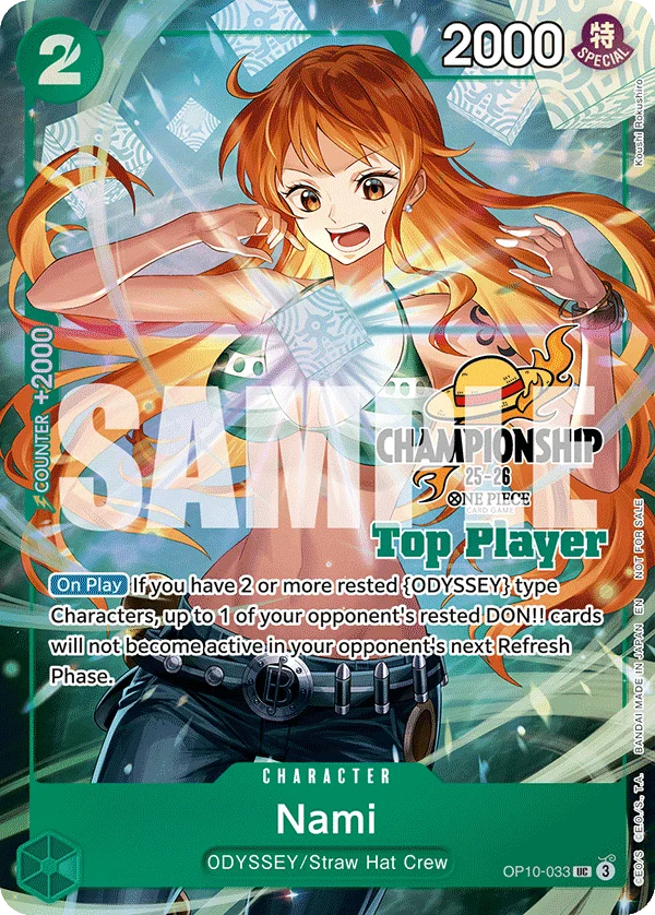Nami, One Piece Promotion Cards OP10-033