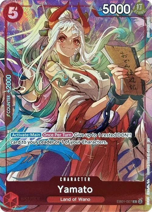 Yamato, One Piece Promotion Cards EB01-007