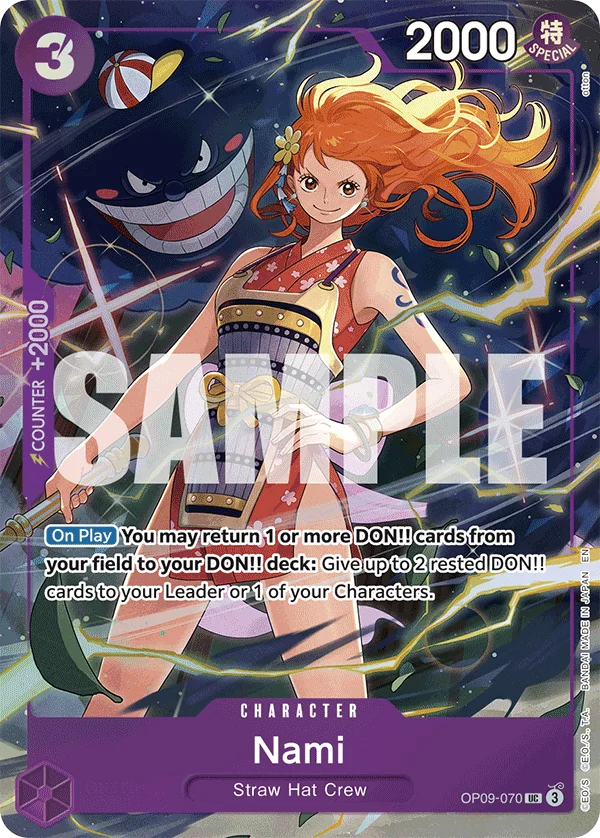 Nami, One Piece Promotion Cards OP09-070