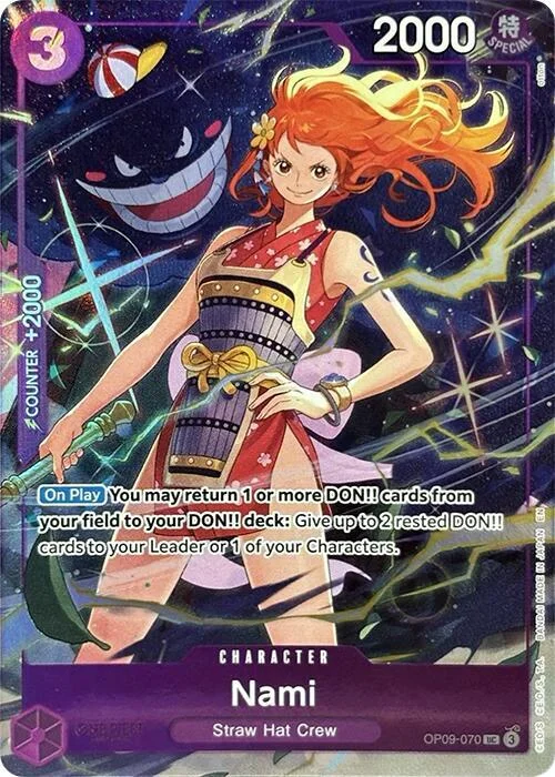 Nami, One Piece Promotion Cards OP09-070