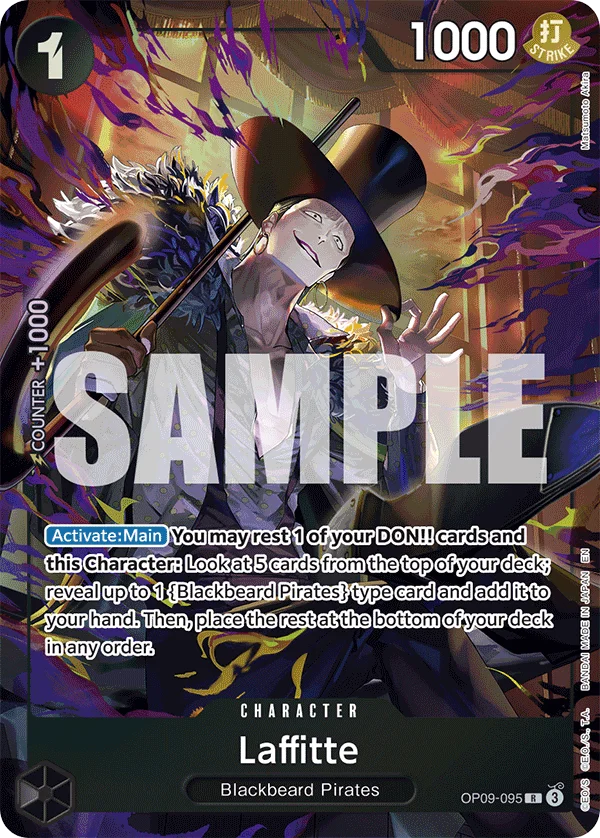 Laffitte, One Piece Promotion Cards OP09-095