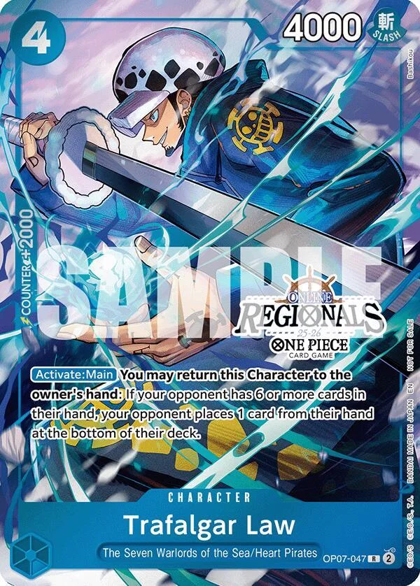 Trafalgar Law, One Piece Promotion Cards OP07-047