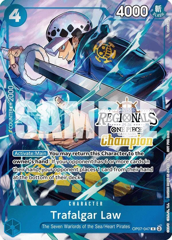 Trafalgar Law, One Piece Promotion Cards OP07-047