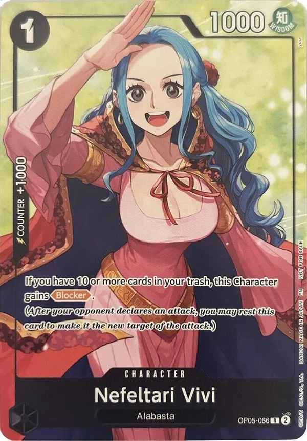 Nefeltari Vivi, One Piece Promotion Cards OP05-086