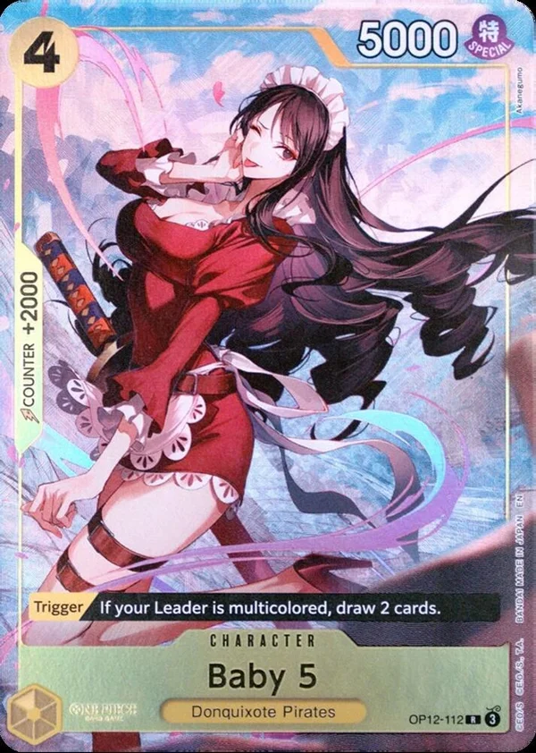 Baby 5, One Piece Promotion Cards OP12-112