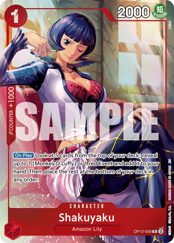 Shakuyaku, One Piece Promotion Cards OP12-006
