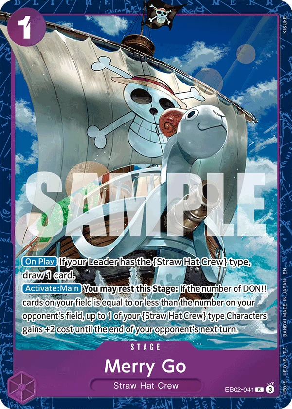Merry Go, One Piece Promotion Cards EB02-041