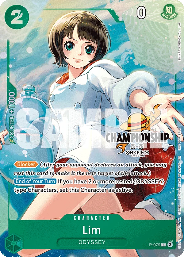 Lim, One Piece Promotion Cards P-079
