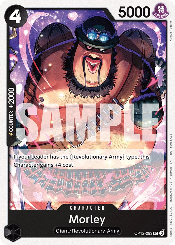 Morley, One Piece Promotion Cards OP12-093