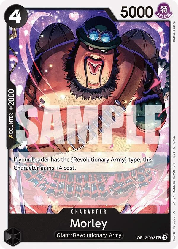 Morley, One Piece Promotion Cards OP12-093