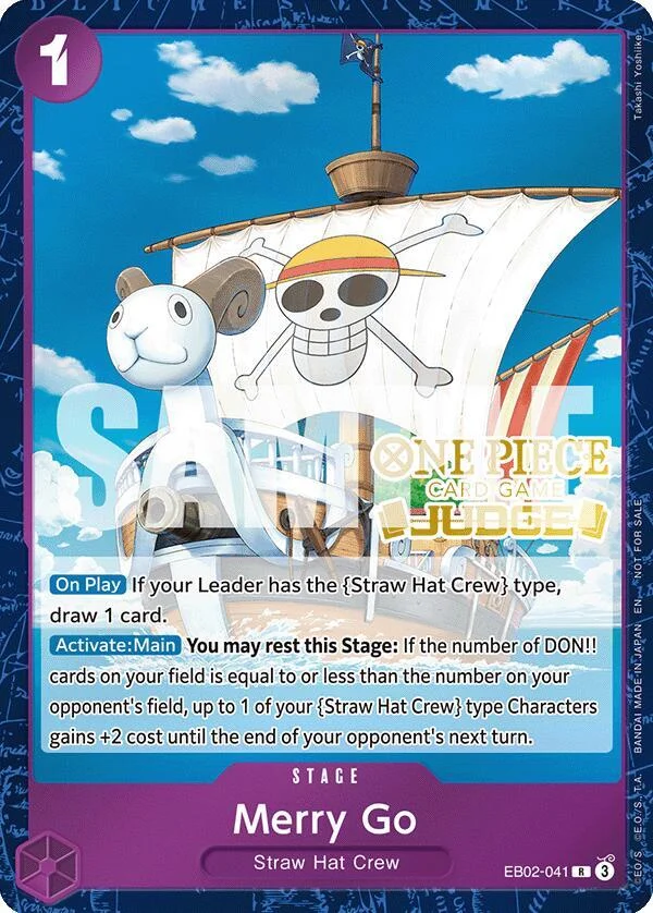 Merry Go, One Piece Promotion Cards EB02-041