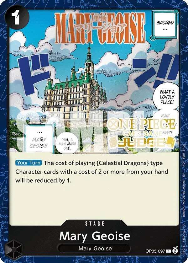 Mary Geoise, One Piece Promotion Cards OP05-097