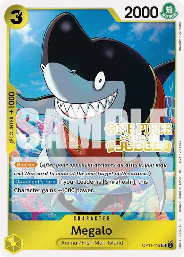 Megalo, One Piece Promotion Cards OP11-112