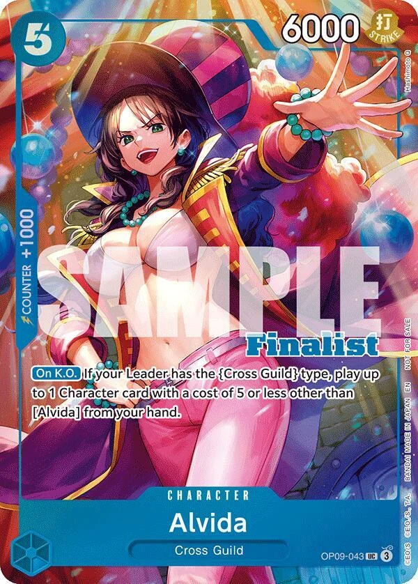 Alvida, One Piece Promotion Cards OP09-043