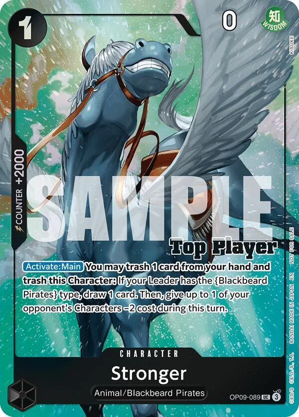 Stronger, One Piece Promotion Cards OP09-089