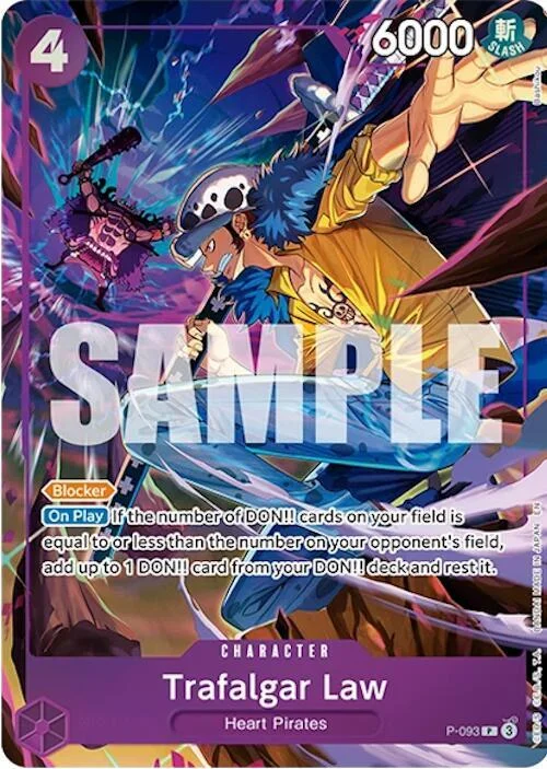 Trafalgar Law, One Piece Promotion Cards P-093