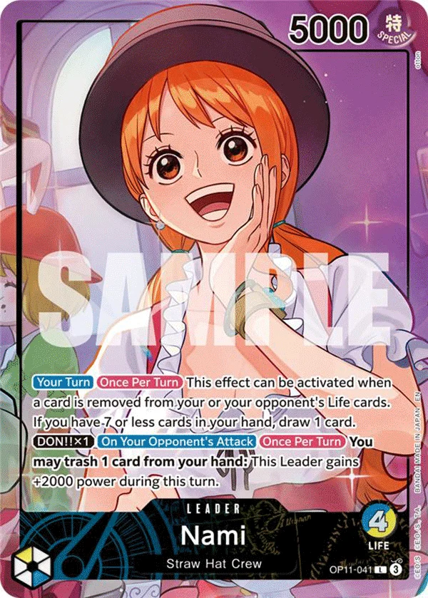 Nami, One Piece Promotion Cards OP11-041