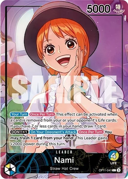 Nami, One Piece Promotion Cards OP11-041