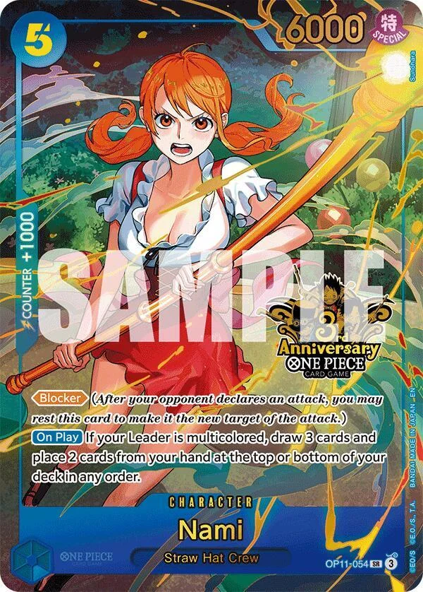 Nami, One Piece Promotion Cards OP11-054