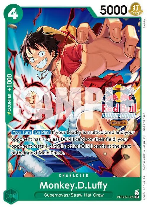 Monkey.D.Luffy, One Piece Promotion Cards PRB02-005
