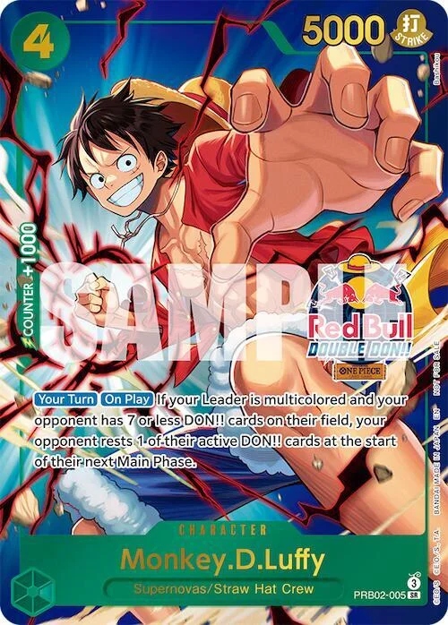 Monkey.D.Luffy, One Piece Promotion Cards PRB02-005