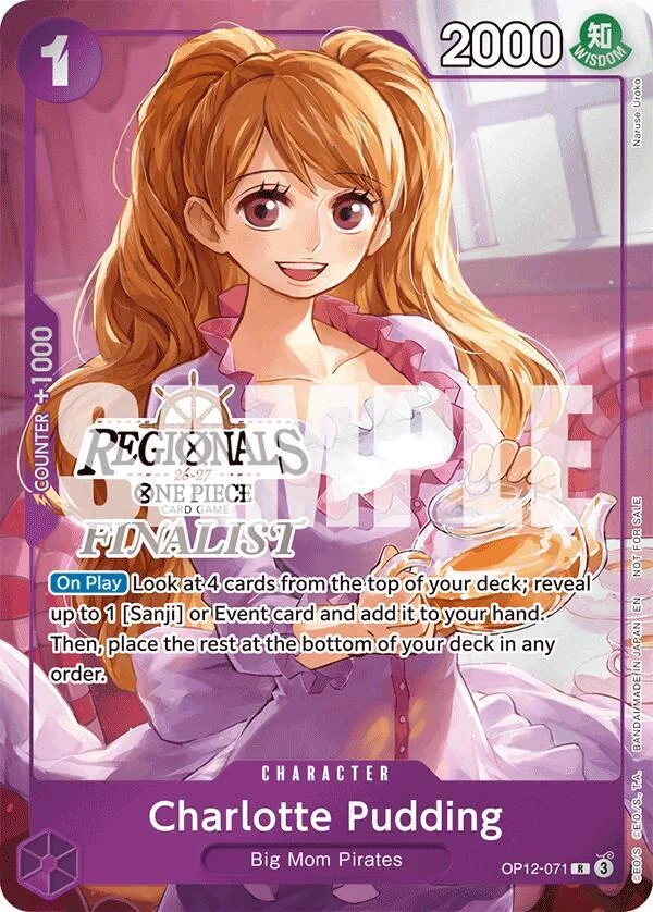Charlotte Pudding, One Piece Promotion Cards OP12-071