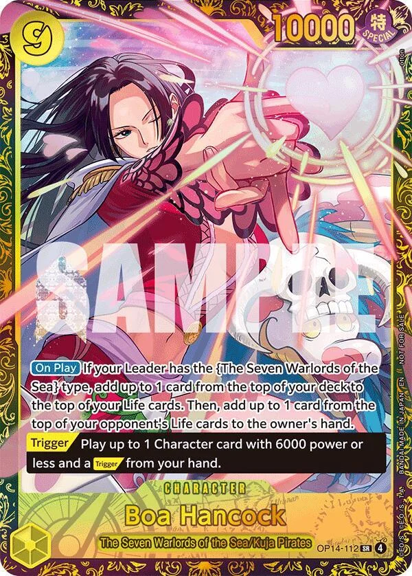 Boa Hancock, One Piece Promotion Cards OP14-112
