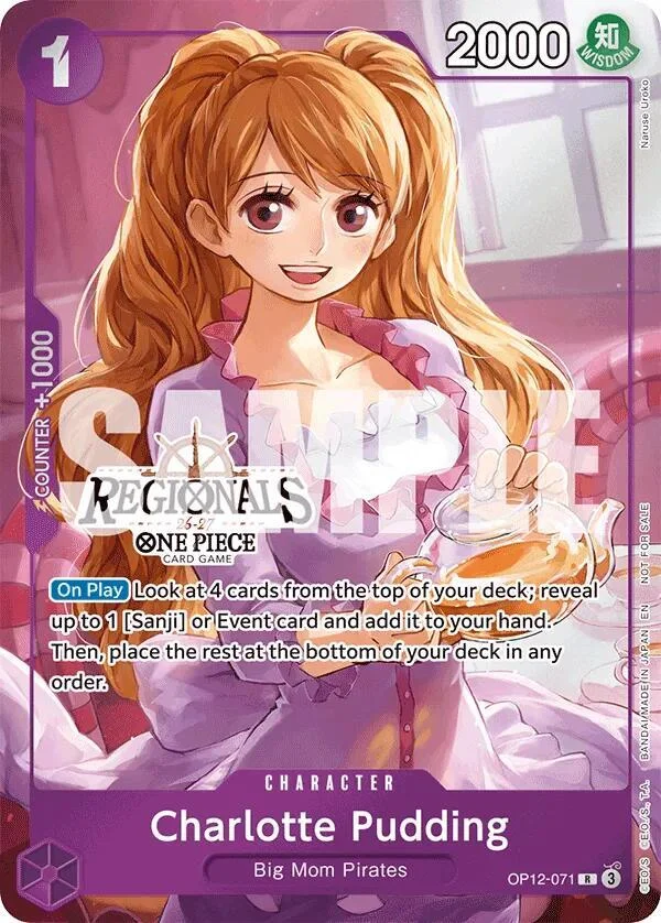 Charlotte Pudding, One Piece Promotion Cards OP12-071