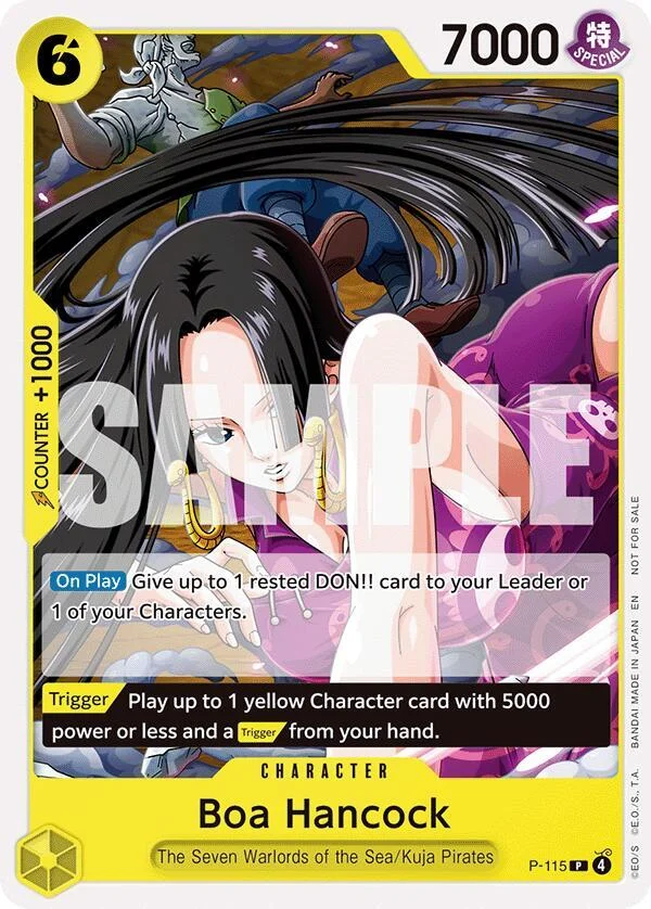 Boa Hancock, One Piece Promotion Cards P-115