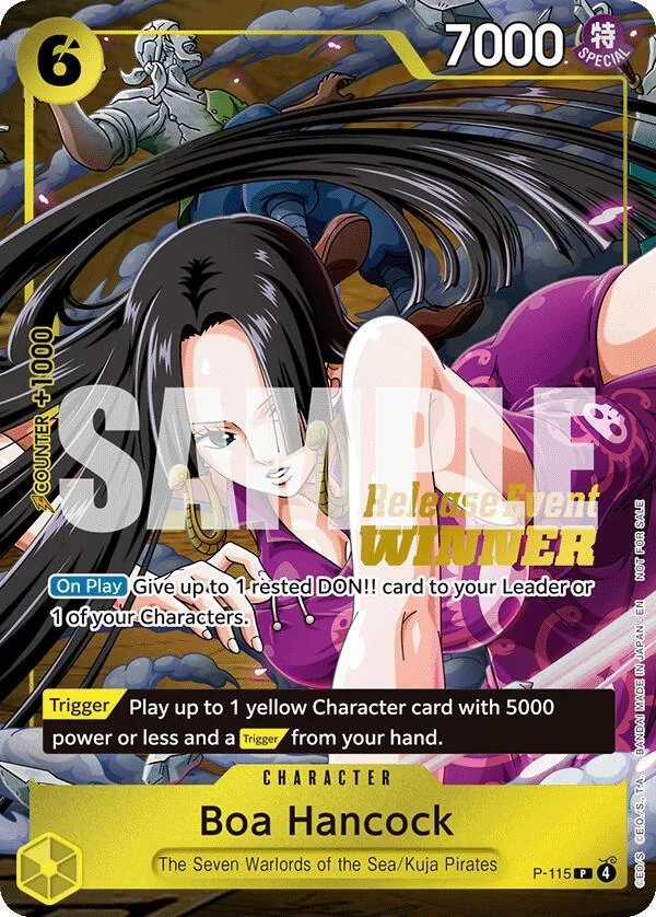 Boa Hancock, One Piece Promotion Cards P-115