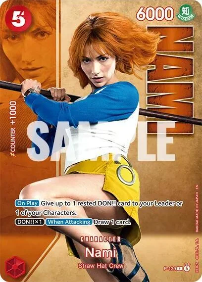 Nami, One Piece Promotion Cards P-139