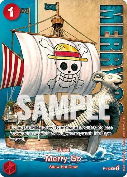 Merry Go, One Piece Promotion Cards P-142