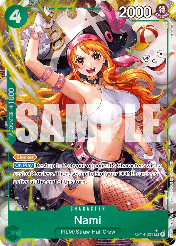 Nami, One Piece Promotion Cards OP14-031