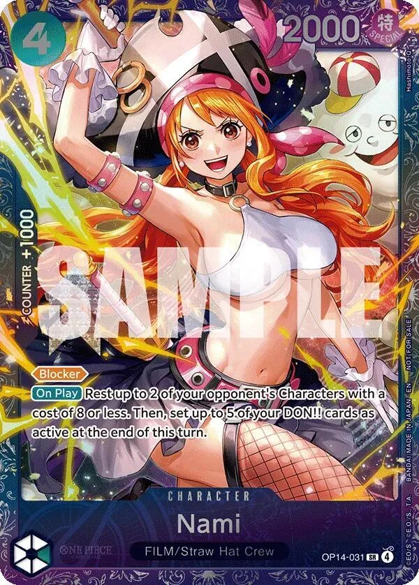 Nami, One Piece Promotion Cards OP14-031