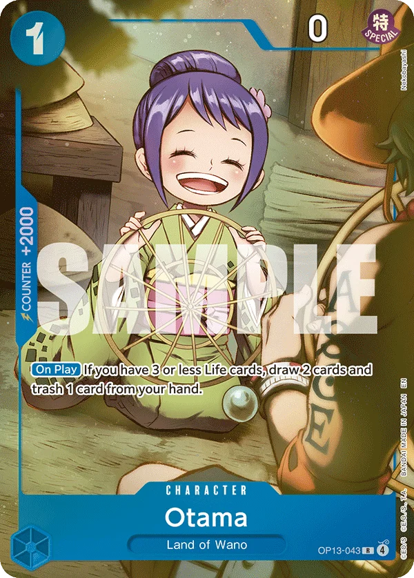 Otama, One Piece Promotion Cards OP13-043