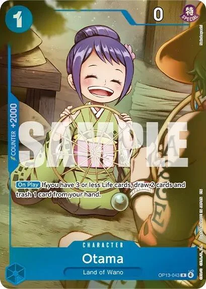 Otama, One Piece Promotion Cards OP13-043