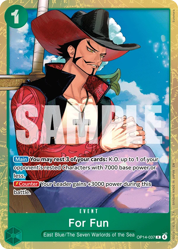 For Fun, One Piece Promotion Cards OP14-037