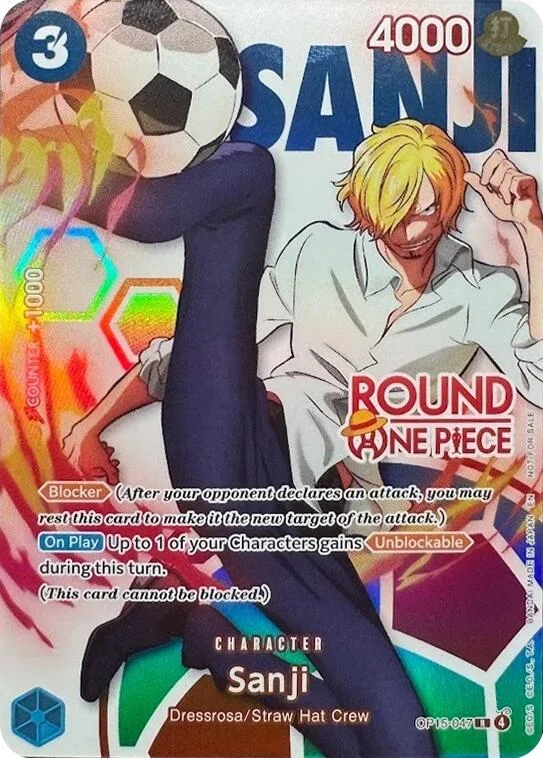 Sanji, One Piece Promotion Cards OP15-047