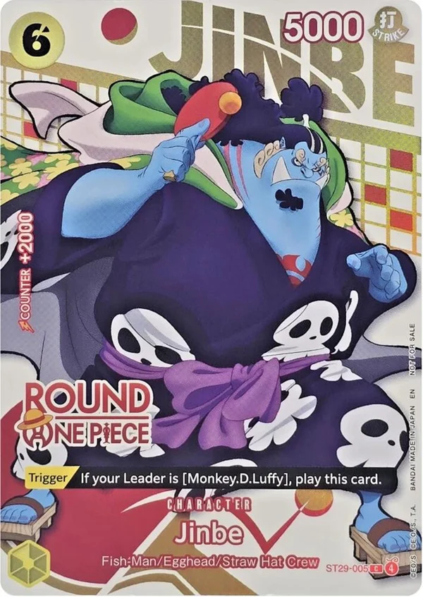 Jinbe, One Piece Promotion Cards ST29-005