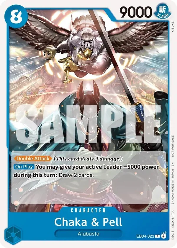 Chaka & Pell, One Piece Promotion Cards EB04-023